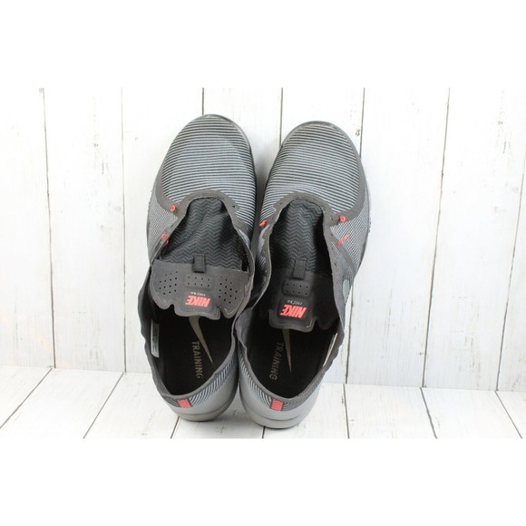 Nike Free Trainer 3.0 Men's Size 14 Running Sneakers Gray Black *Read* - Picture 9 of 12
